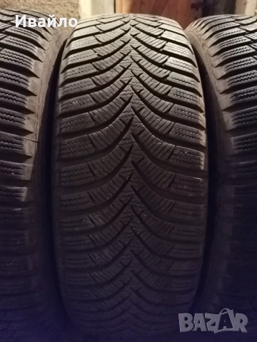 Продавам 4 броя Зимни гуми 195.65.15 на 1 сезон дот 2021 Hankook , снимка 2 - Гуми и джанти - 53968475