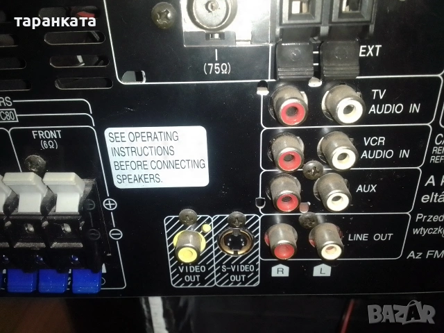 Panasonic - 6 канален усилвател със радио тунер , снимка 9 - Ресийвъри, усилватели, смесителни пултове - 53144096