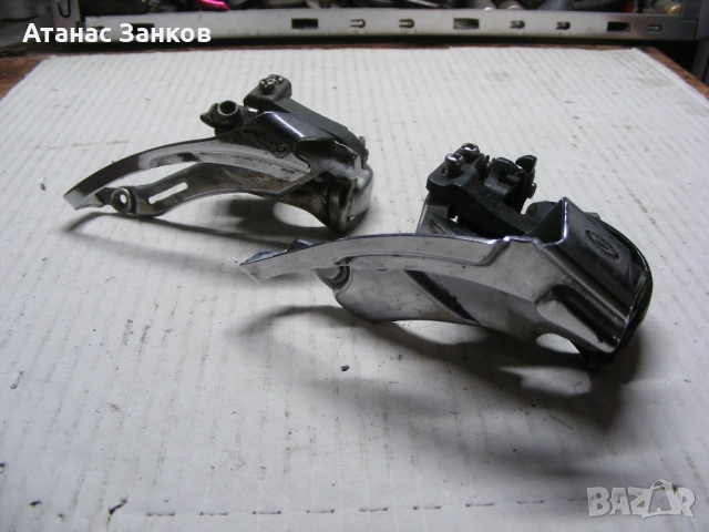 Декланшори  Shimano Deore FD-M530 34.9 и Alivio 31.8mm , снимка 3 - Части за велосипеди - 49061590