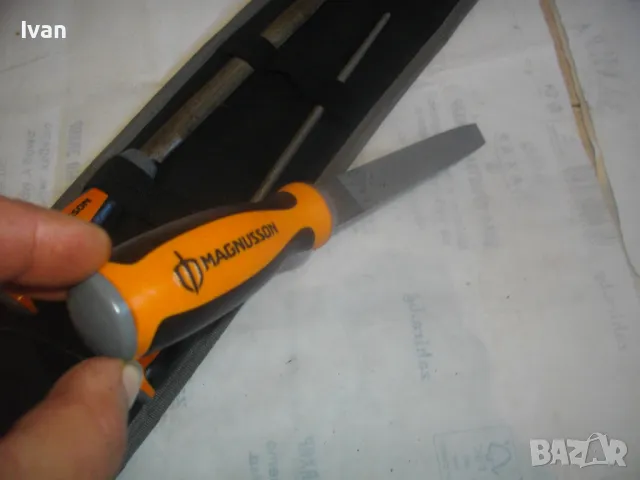 ШВЕДСКИ ОРИГИНАЛЕН НОВ КОМПЛЕКТ 3 бр. РЪЧНИ ПИЛИ ВИСОК КЛАС MAGNUSSON, снимка 13 - Други инструменти - 48561487
