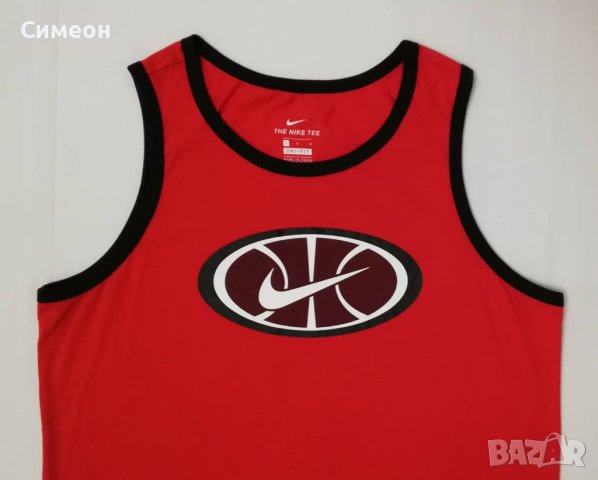 Nike DRI-FIT Tank НОВ оригинален потник L Найк спорт фитнес тренировки, снимка 2 - Спортни дрехи, екипи - 37326369