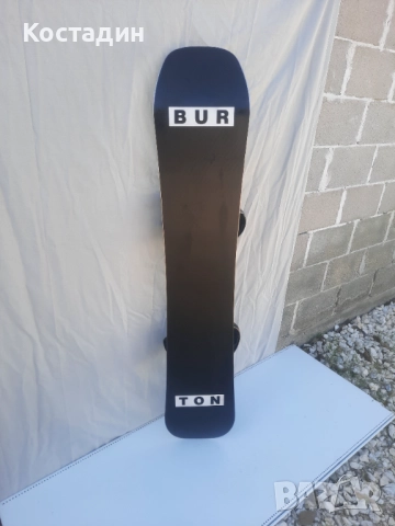 Сноуборд 149см. BURTON CUSTOM EXPERIENCE WIDE  CAMBER с автомати, снимка 7 - Зимни спортове - 52567237