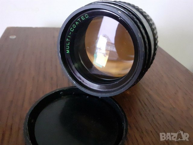  Обектив Multi-Coated AUTO MAKINON 135mm Lens f/2.8  55 JAPAN, снимка 2 - Обективи и филтри - 31024359