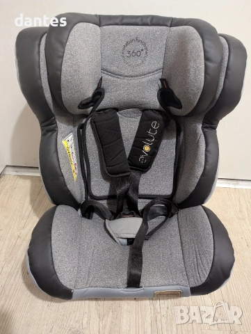 Столче за кола chipolino evolute 360 стол за кола изофикс