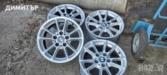 4бр. АЛУМИНИЕВИ джанти 16ки за BMW 5X120 7J ET48.5, снимка 2 - Гуми и джанти - 34004864