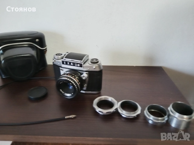 Фотоапарат EXA 1a Germany, снимка 17 - Чанти, стативи, аксесоари - 44529531