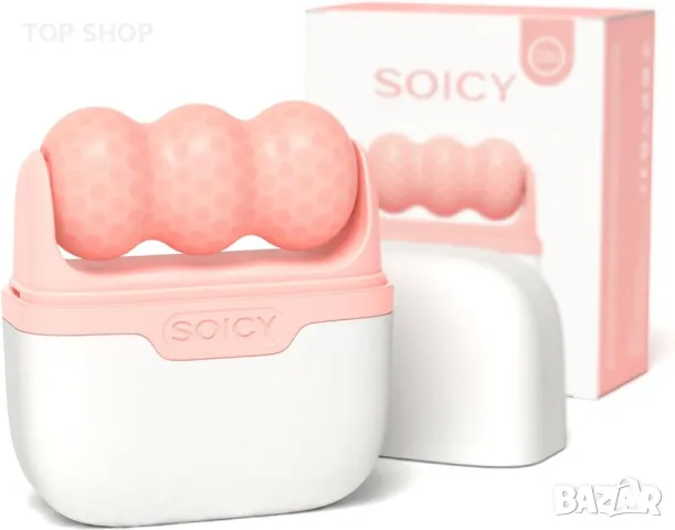 SPICY S30 Ролер за лице и тяло с лед 2 в 1 ,Ice Facial Eye Skin Roller с пластмасово