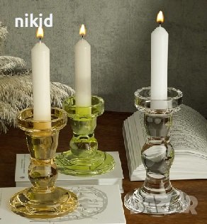 3D  2 размера свещник поставка стойка за свещ свещи силиконов молд форма калъп смола декор , снимка 2 - Форми - 37858087