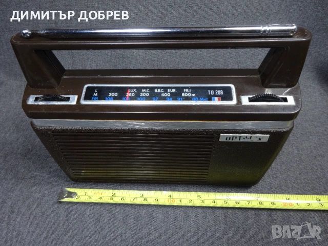 СТАР РЕТРО ТРАНЗИСТОР РАДИО OPTALIX FRANCE, снимка 13 - Радиокасетофони, транзистори - 54079216