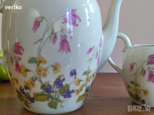 Лот чайник и латиера Tiefenfurt Echt Tuppack, снимка 2 - Антикварни и старинни предмети - 50422880