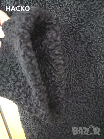 ПРОМО ЦЕНА Кожух (Палто) от ЕСТРАГАН с яка от НОРКА , снимка 9 - Палта, манта - 44509692