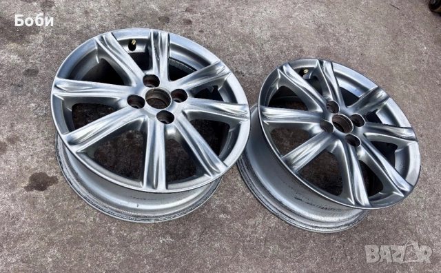 Джанти 4/100/16 Toyota Kiq Hynday 2броя, снимка 6 - Гуми и джанти - 52794976