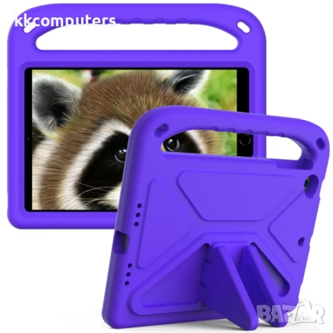 iPad mini 5 / 4 / 3 / 2 / 1 EVA Удароустойчив Калъф с Удобна Дръжка и Стойка + Протектор, снимка 5 - Калъфи, кейсове - 51129577