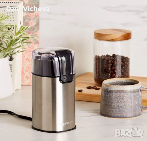 Електрическа кафемелачка Amazon Basics