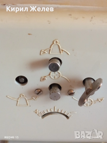 Стар механичен будилник ВИТЯЗЪ СССР рядък за КОЛЕКЦИОНЕРИ 49185, снимка 6 - Антикварни и старинни предмети - 51958184