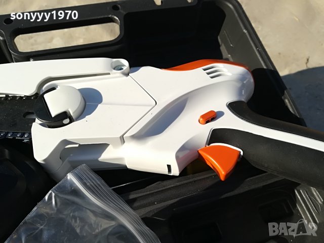 STIHL 36V LI-ION РЕЗАЧКА ЗА КЛОНИ С ВЕРИГА 0701231717, снимка 5 - Градинска техника - 39223240