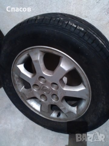 Продавам оригинални джанти за Опел Зафира 15" /5*110/ и летни гуми  Goodyear Excellence 195 / 65 R15, снимка 6 - Гуми и джанти - 29344702