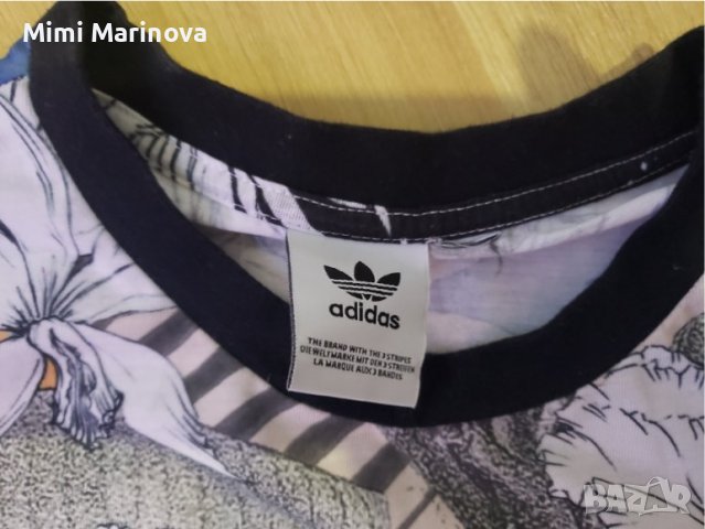 Оригинална блуза Adidas, снимка 2 - Тениски - 38410261