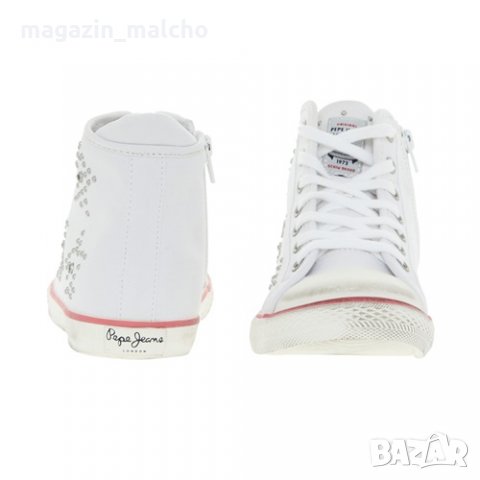 КЕЦОВЕ - PEPE JEANS DUBSTEP; размери: 37 и 38, снимка 2 - Кецове - 31554630