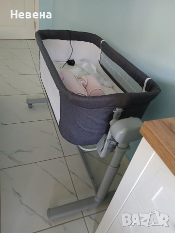 детето легло Лорели,с бял шум и люлка, снимка 2 - Бебешки легла и матраци - 52866573