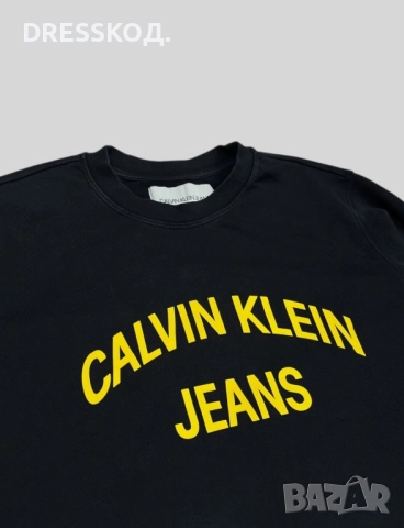 Calvin Klein Jeans мъжка блуза, M размер, снимка 2 - Блузи - 52865857