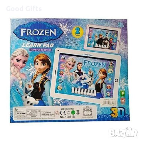 Детски музикален таблет Замръзналото кралство, снимка 4 - Музикални играчки - 42809218