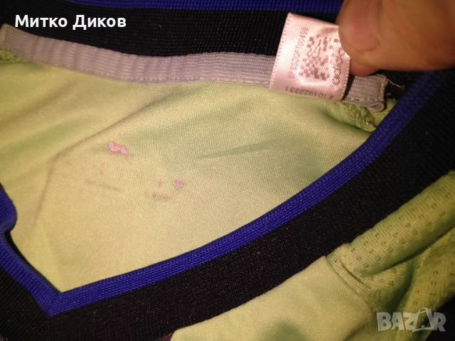 Челси футболна тениска маркова на Адидас №8 Франк Лампард с баджове Шамп. Лига дълъг ръкав размер С, снимка 6 - Футбол - 51556185