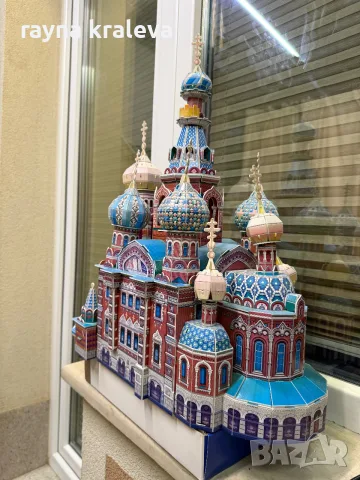 3D пъзел CubicFun „Църквата на Спасителя на пролятата кръв“ – 233 части, снимка 2 - Пъзели - 55870319