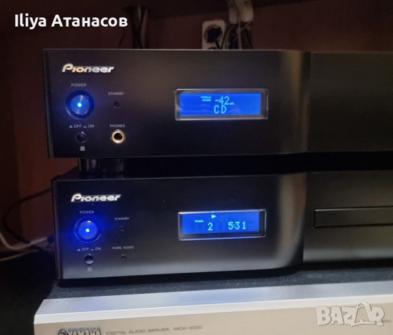 Pioneer A A6MK2-K стерео усилвател и PD D6MK2-K Super audio CD плеър с дистанционно , снимка 1 - Аудиосистеми - 39372111