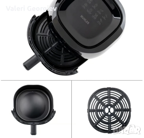 Фритюрник с горещ въздух MFX-415D, 4.2L, 1500W, дигитален, снимка 2 - Фритюрници - 52417708