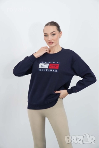 Tommy Hilfiger Памучна Дамска Блуза 