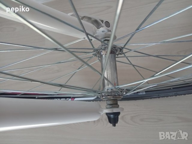 Продавам колела внос от Германия градски алуминиев велосипед VERTIGO MONSANTO 28 цола 18 скорости, снимка 4 - Велосипеди - 30163513