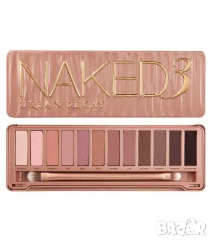 Сенки за очи Naked3 Palette, снимка 7 - Декоративна козметика - 48922920