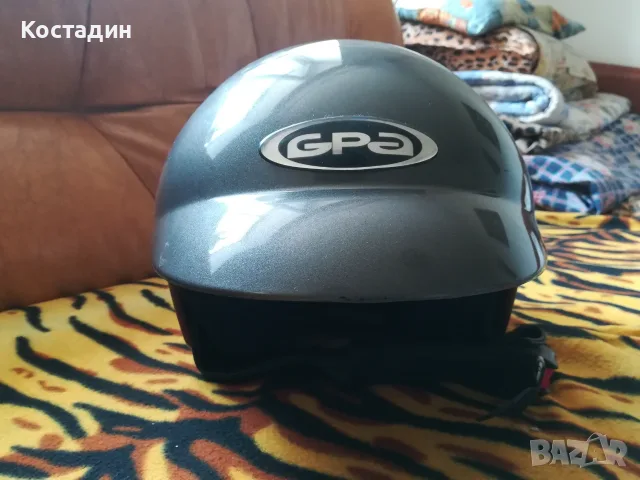 Мото каска GPA Avtentic M 55-56 см,, снимка 4 - Аксесоари и консумативи - 55791756
