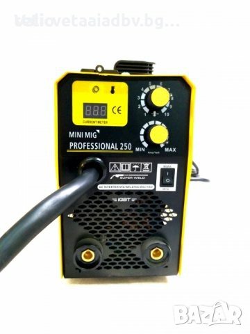 MIG-MMA 250A Телоподаващ апарат с електтрожен , снимка 4 - Други машини и части - 30422548