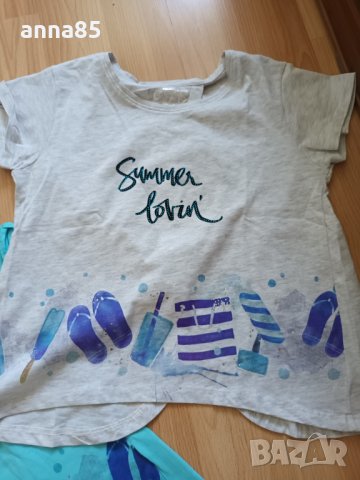 Нови тениски с отворен гръб 160 см, снимка 3 - Детски тениски и потници - 37239750