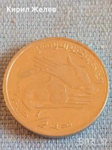 Монета 1/2 динар 1997г. Тунис рядка за КОЛЕКЦИОНЕРИ 41194, снимка 2 - Нумизматика и бонистика - 48858031