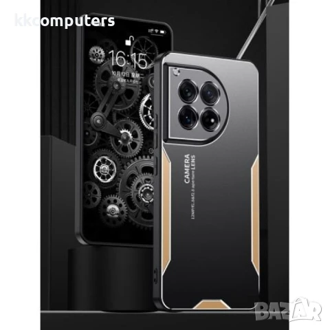 OnePlus Ace 3 5G / 12R 5G Удароустойчив Aluminum Alloy+TPU+PC Калъф и Протектор, снимка 5 - Калъфи, кейсове - 51263285
