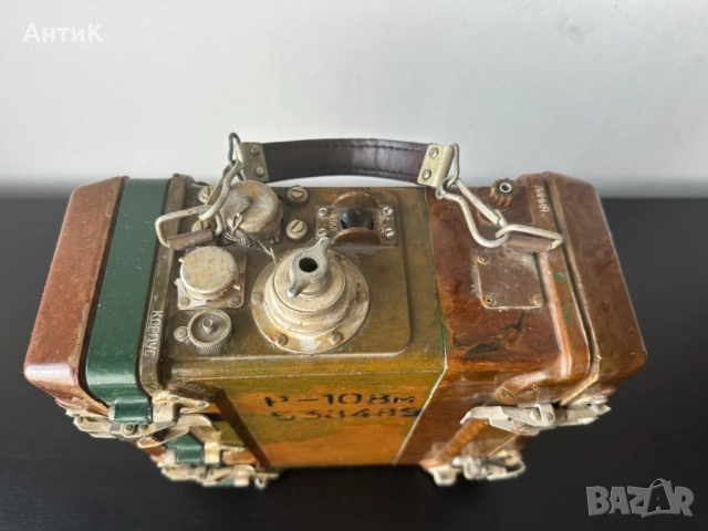 Соц Военна Радиостанциа Р-108м, снимка 3 - Антикварни и старинни предмети - 51834226