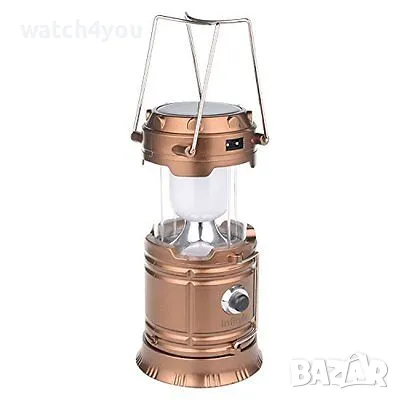 НОВ КАЧЕСТВЕН КЪМПИНГ ФЕНЕР. LED ЛАМПА С ВГРАДЕНА АКУМУЛАТОРНА БАТЕРИЯ. КЪМПИНГ ФЕНЕРИ СВЕТЛИНА, снимка 5 - Къмпинг осветление - 15689393