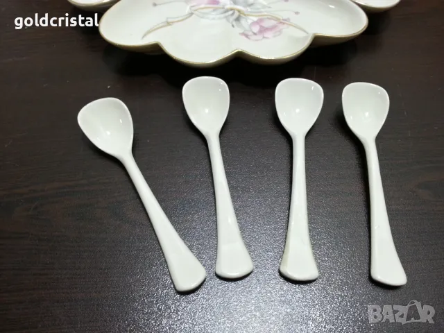 Стар български порцелан чинии плато ордьовър , снимка 9 - Антикварни и старинни предмети - 48646383