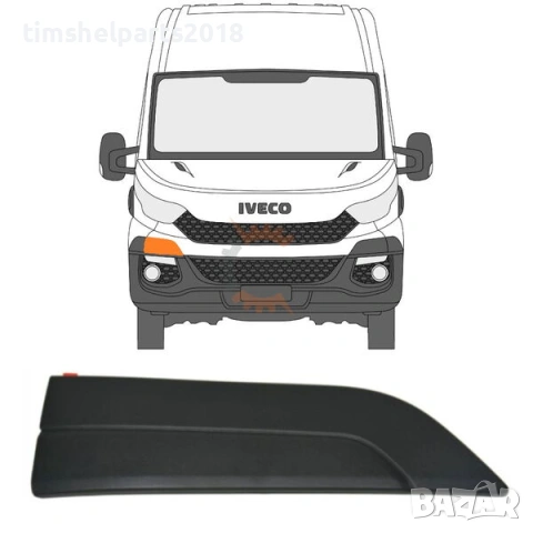 Лайсна под фар за Iveco Daily 2014-2019 год. - Пасажерска страна