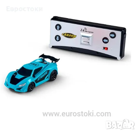 Мини радиоуправляема кола Carson1:60 Nano Racer Striker, 2.4GHz, снимка 1