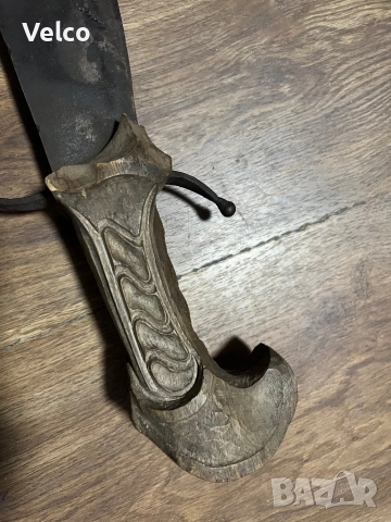 голям правен ятаган, снимка 5 - Антикварни и старинни предмети - 52725726