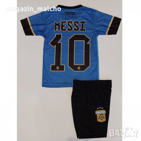 ДЕТСКИ ФУТБОЛЕН ЕКИП - ADIDAS AF ARGENTINA MESSI 10; размери: 164 см., снимка 2 - Футбол - 39533409