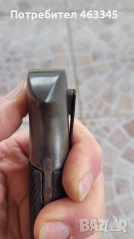 Щик, нож, байонет, британски, пионерски щик Елчо, трион, снимка 12 - Антикварни и старинни предмети - 52866648