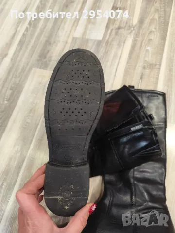 естествена кожа 39номер ботуши geox 65лв, снимка 3 - Дамски ботуши - 48472120