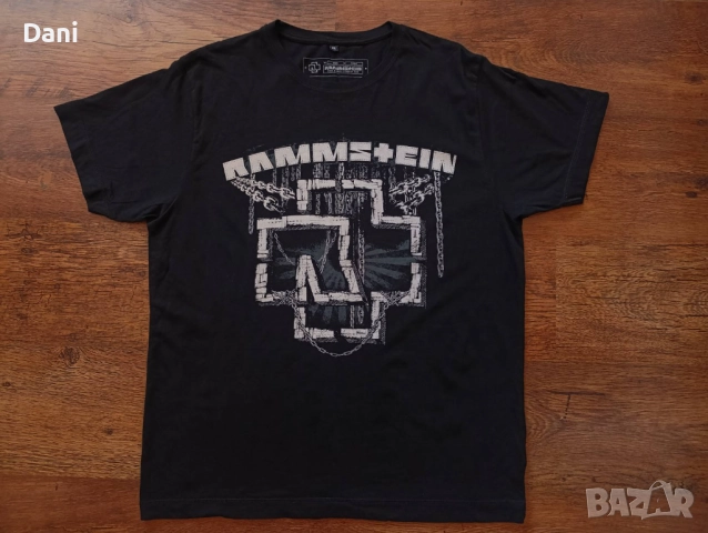 Vintage Rammstein Y2K тениска