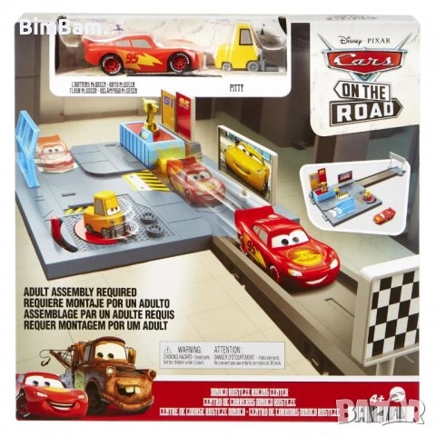 Игрален комплект cars McQueen - Pitty On The Road Disney / Cars