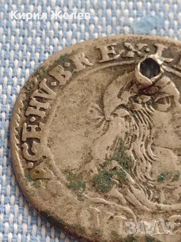 Сребърна монета 6 кройцера 1671г. Леополд първи Кремниц Унгария 12217, снимка 4 - Нумизматика и бонистика - 42915324
